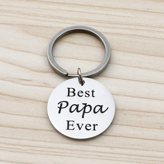 Porte clé « best papa »