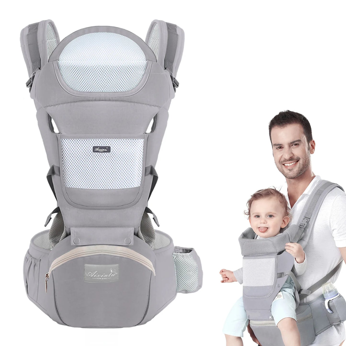 Porte bébé ergonomique premium