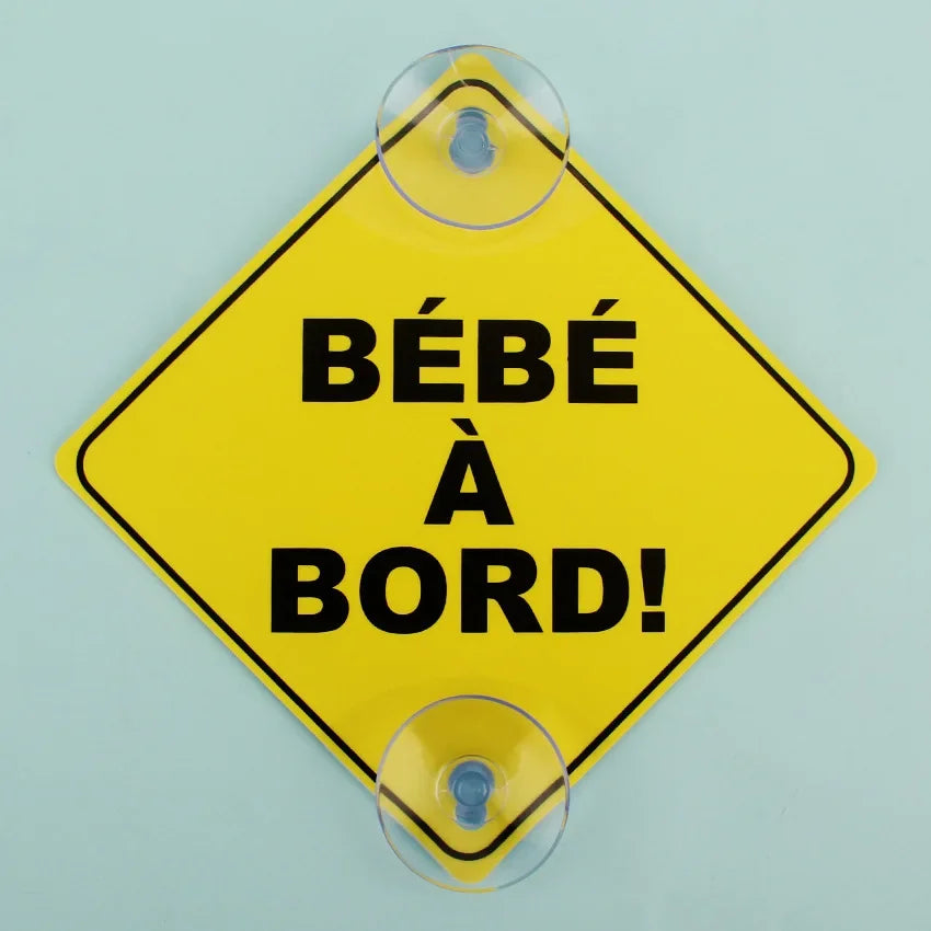 Étiquette bébé à bord